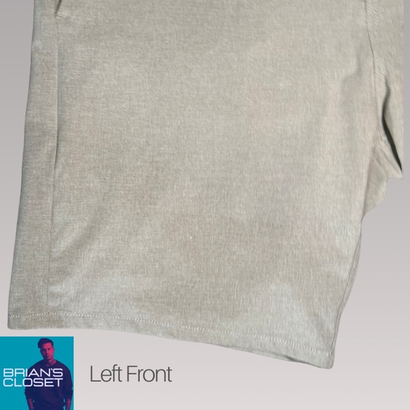 Vuori Men's Aim Shorts in Khaki - 36 - Picture 5 of 14